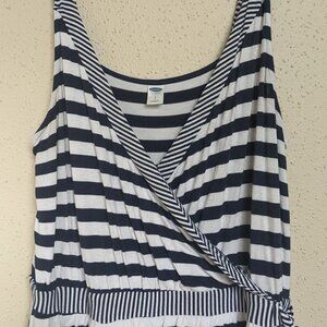 Faux Wrap Maxi Dress